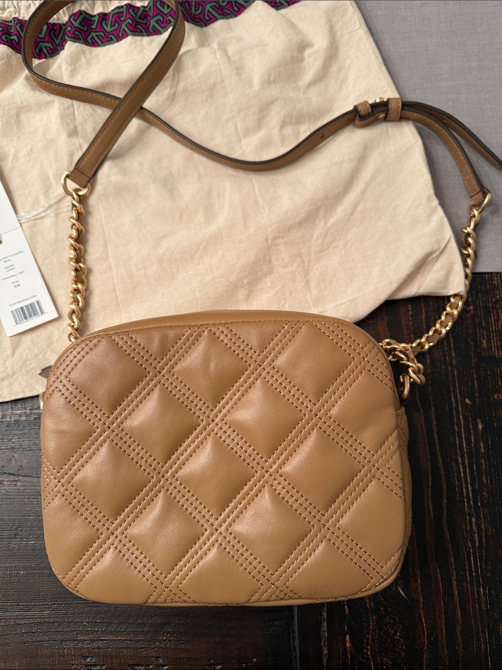 Tory Burch Fleming Soft Camera Bag - Picture 4 of 6
